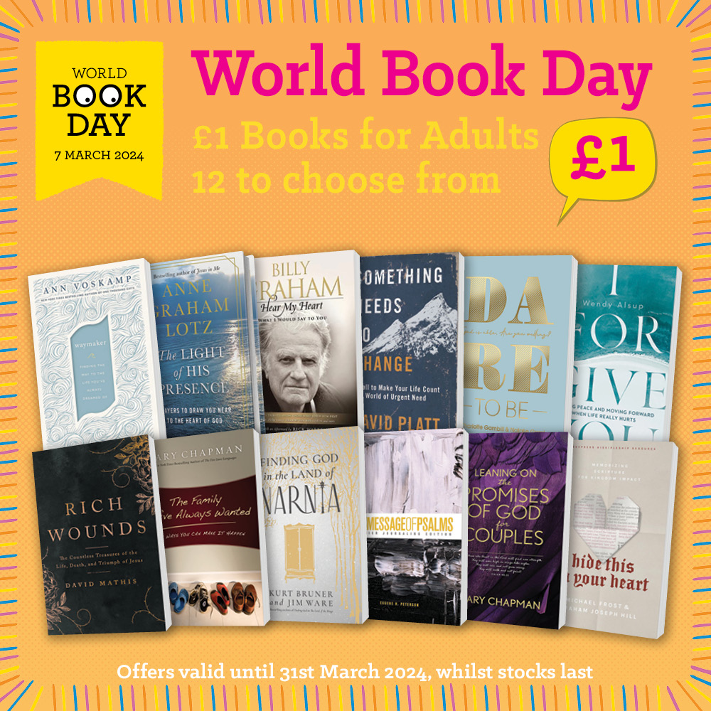 World Book Day- £1 Books for Adults