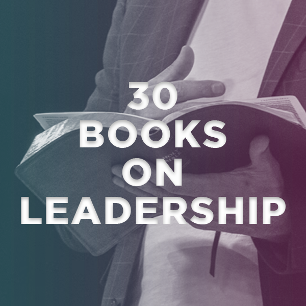 a collection of books on church leadership