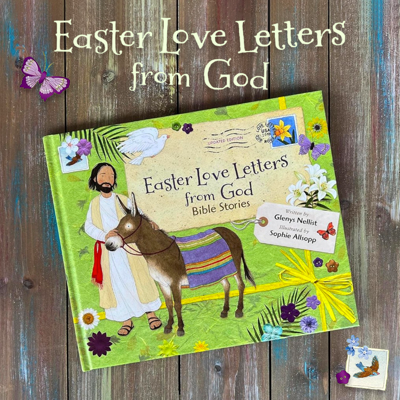 Easter Love Letters for God interactive lift flap picture book for children