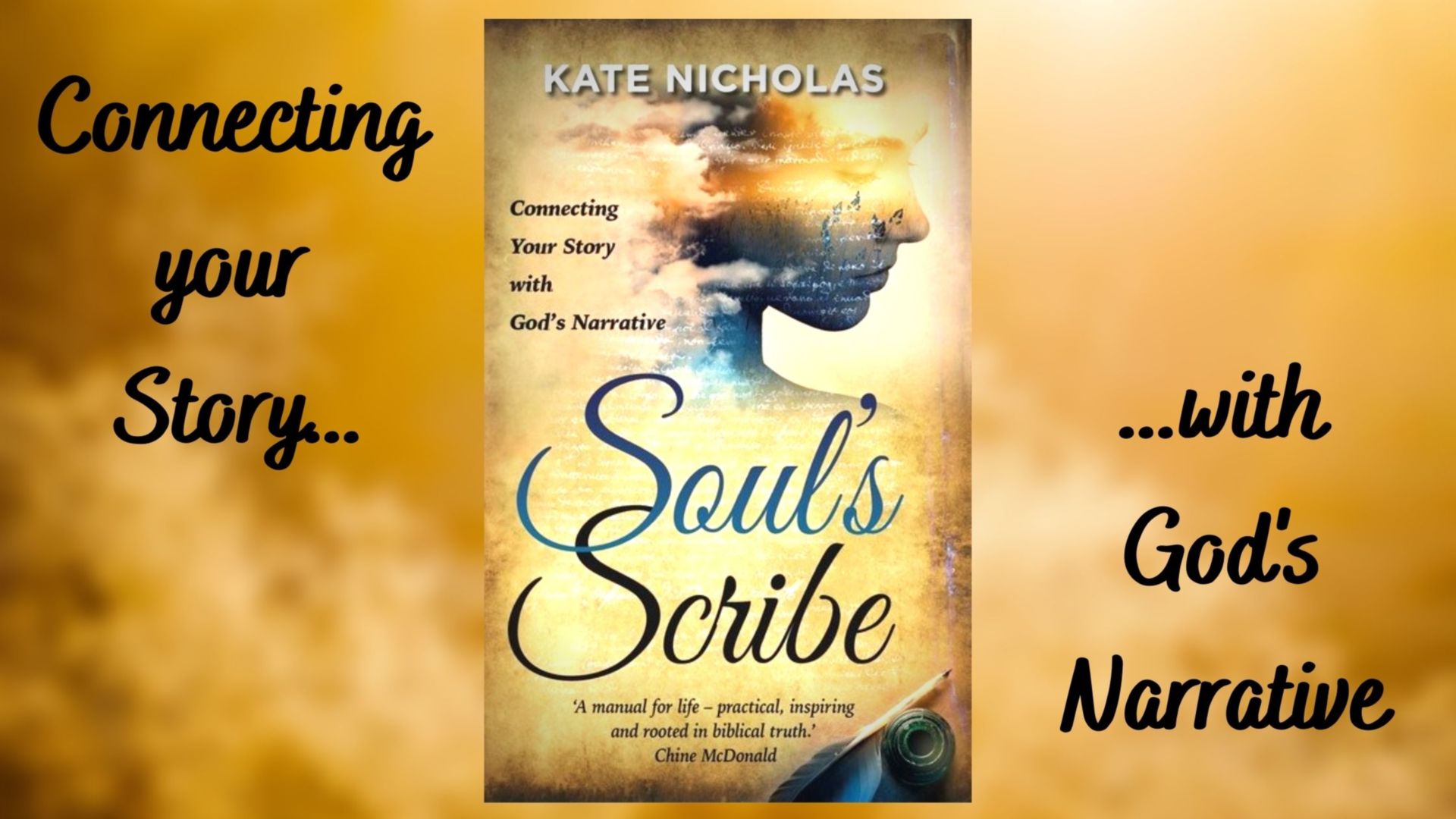 An interview with Kate Nicholas the author of the book Soul's Scribe