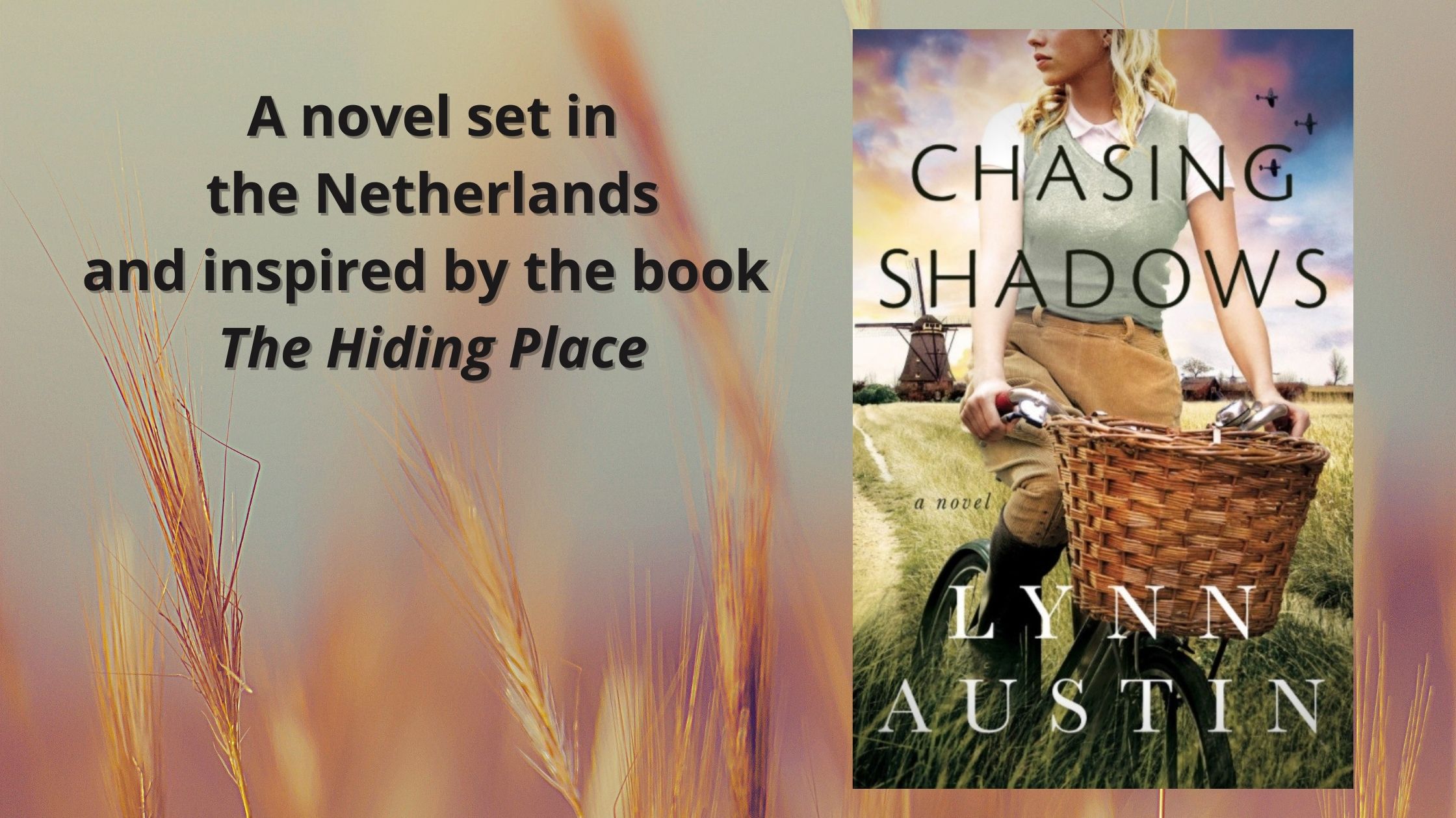 Chasing Shadows - a novel published by Tyndale House and released June 2021