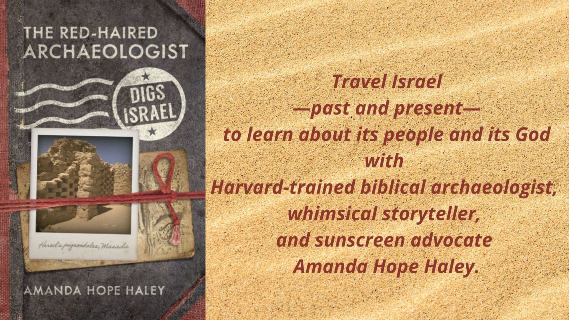 Book review on 'The Red Haired Archaeologist Digs Israel'
