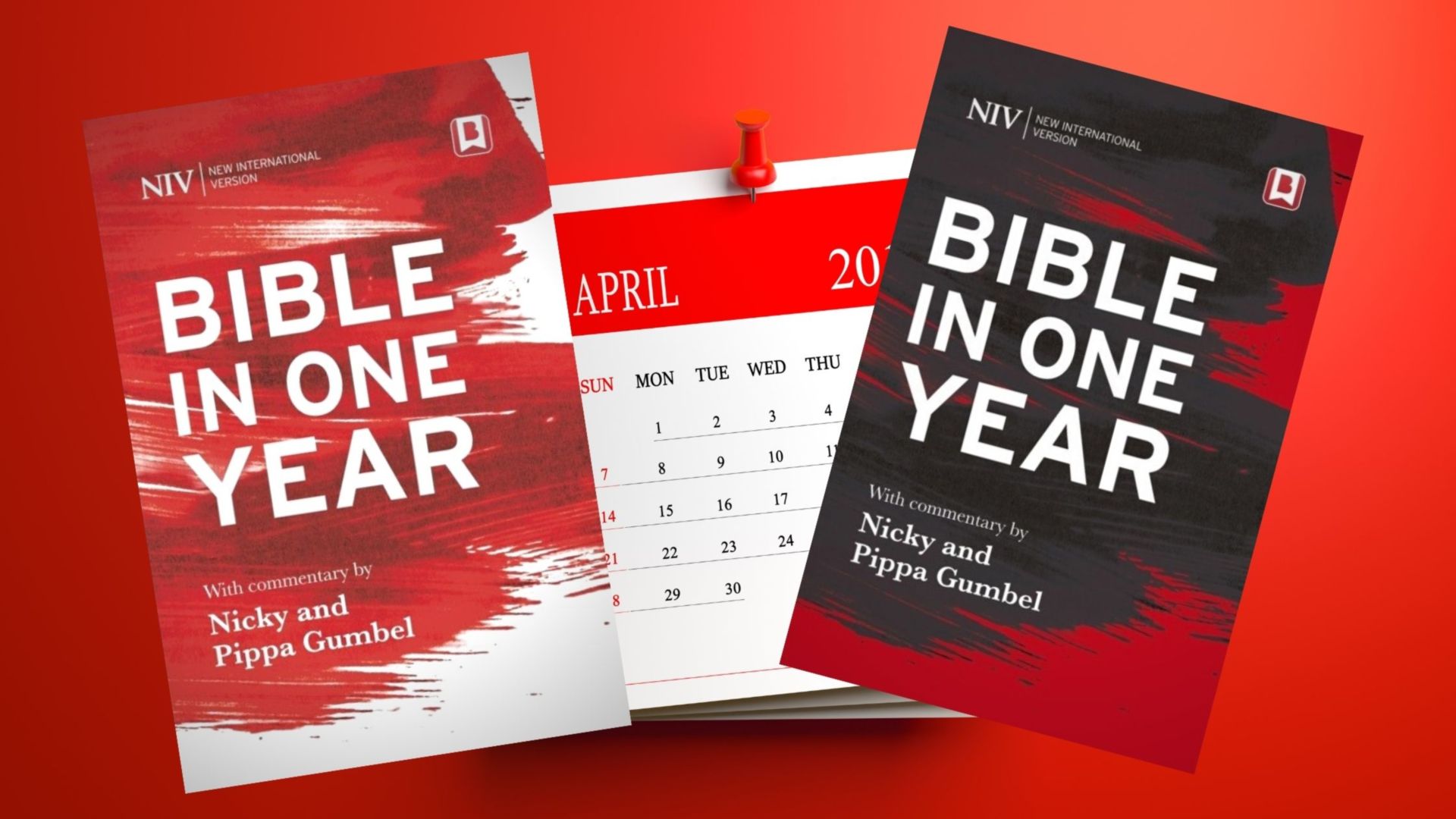 NIV Bible In One Year with Commentary by Nicky and Pippa Gumbel 