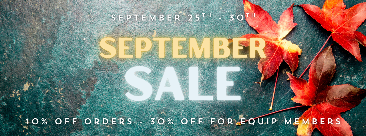 September Sale banner